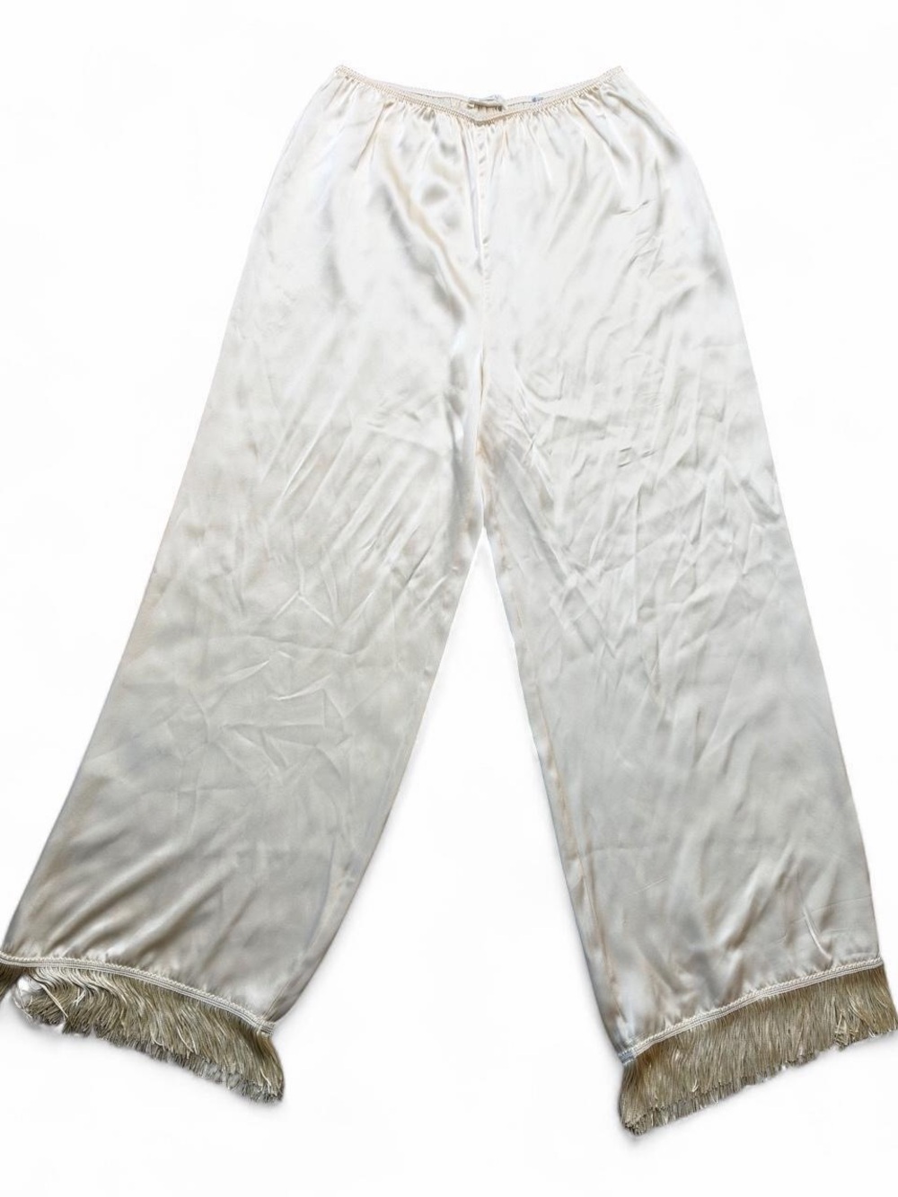 DÔEN Lavon Fringe Pants in Candlelight